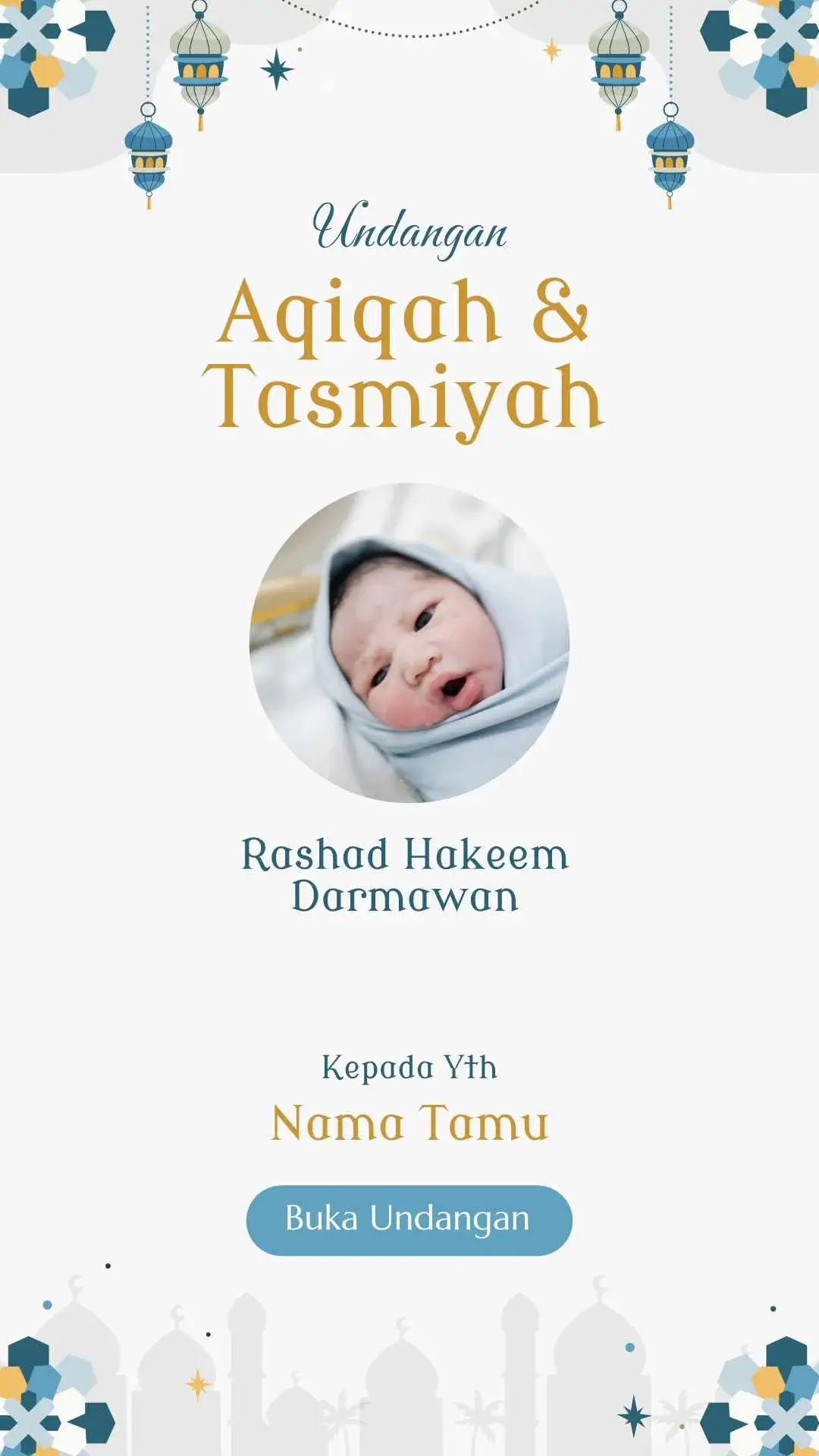 Aqiqah & Tasmiyah - Flat Islamic