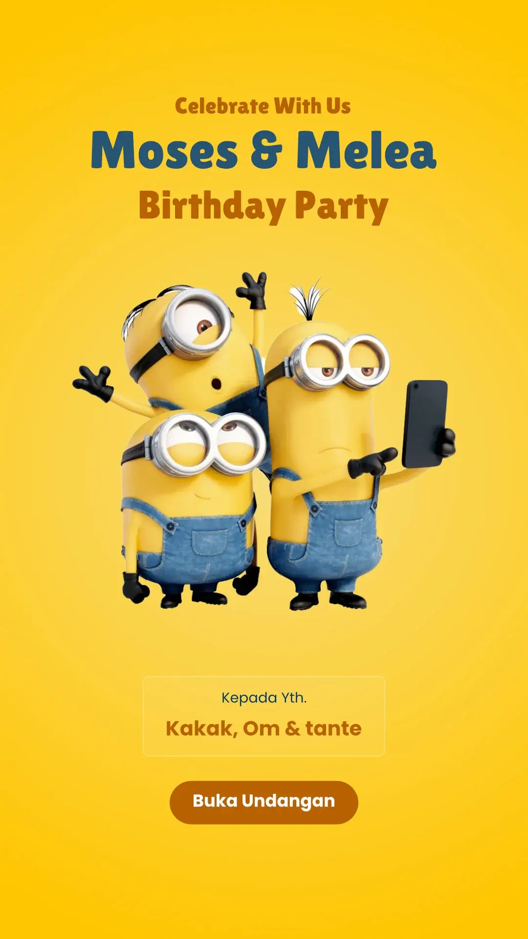 Kids & Birthday - Minion Birthday