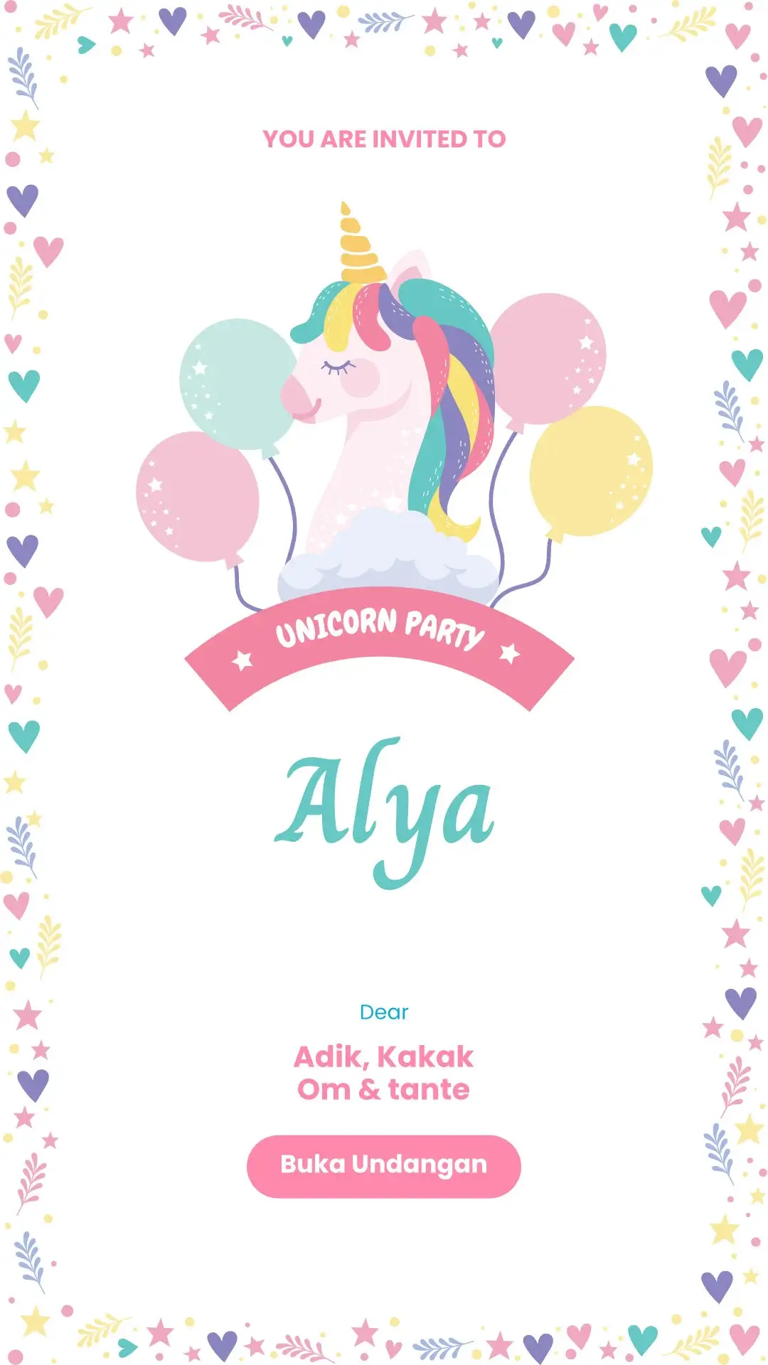 Kids & Birthday - Unicorn Party