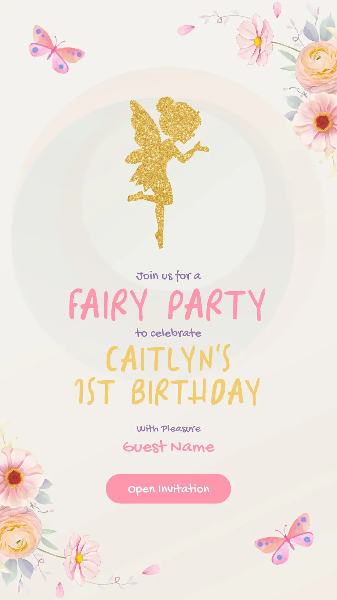 Kids & Birthday - Fairy Birthday