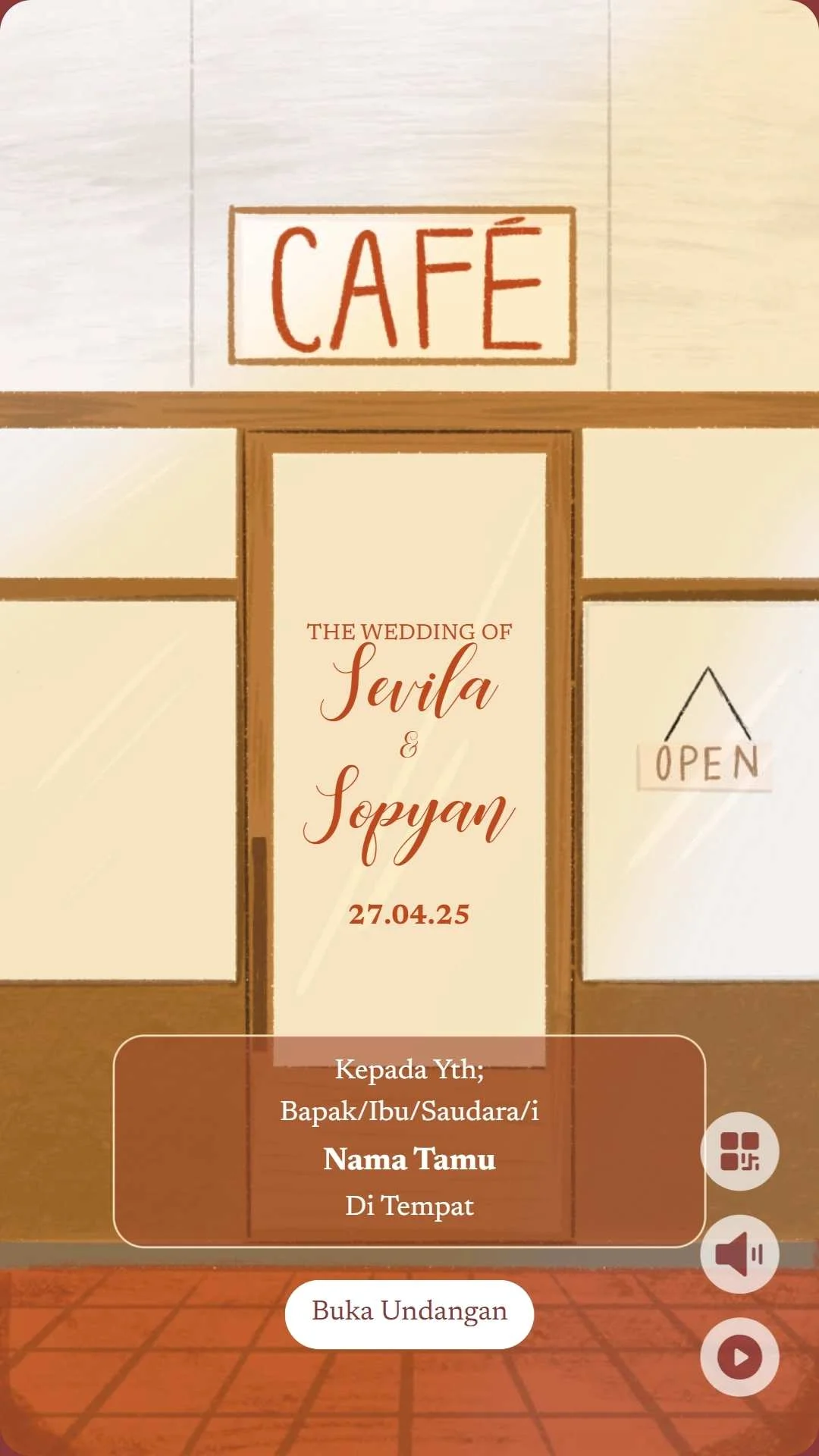 Wedding - Child Cafe
