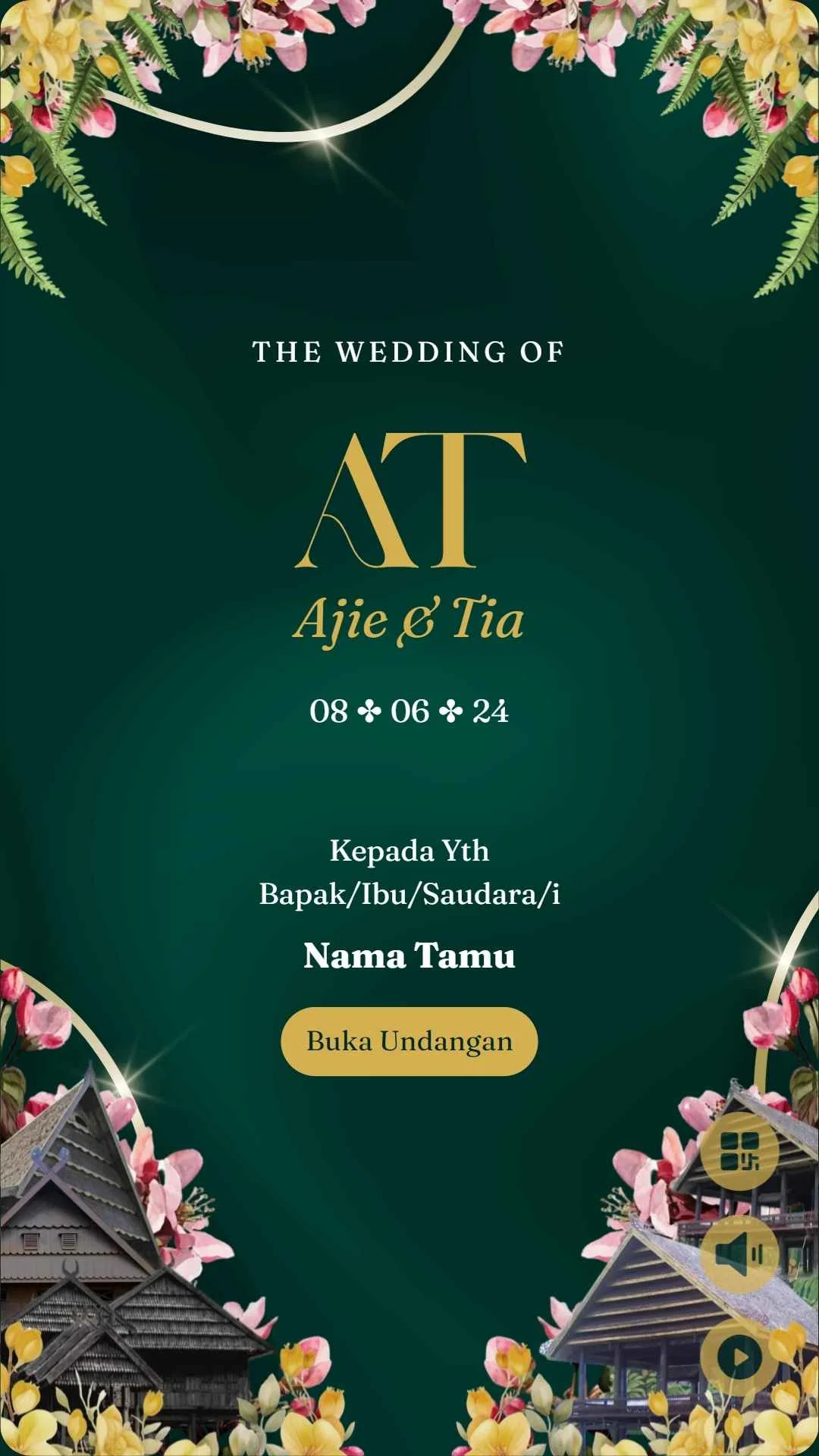 Wedding - Turkish Green