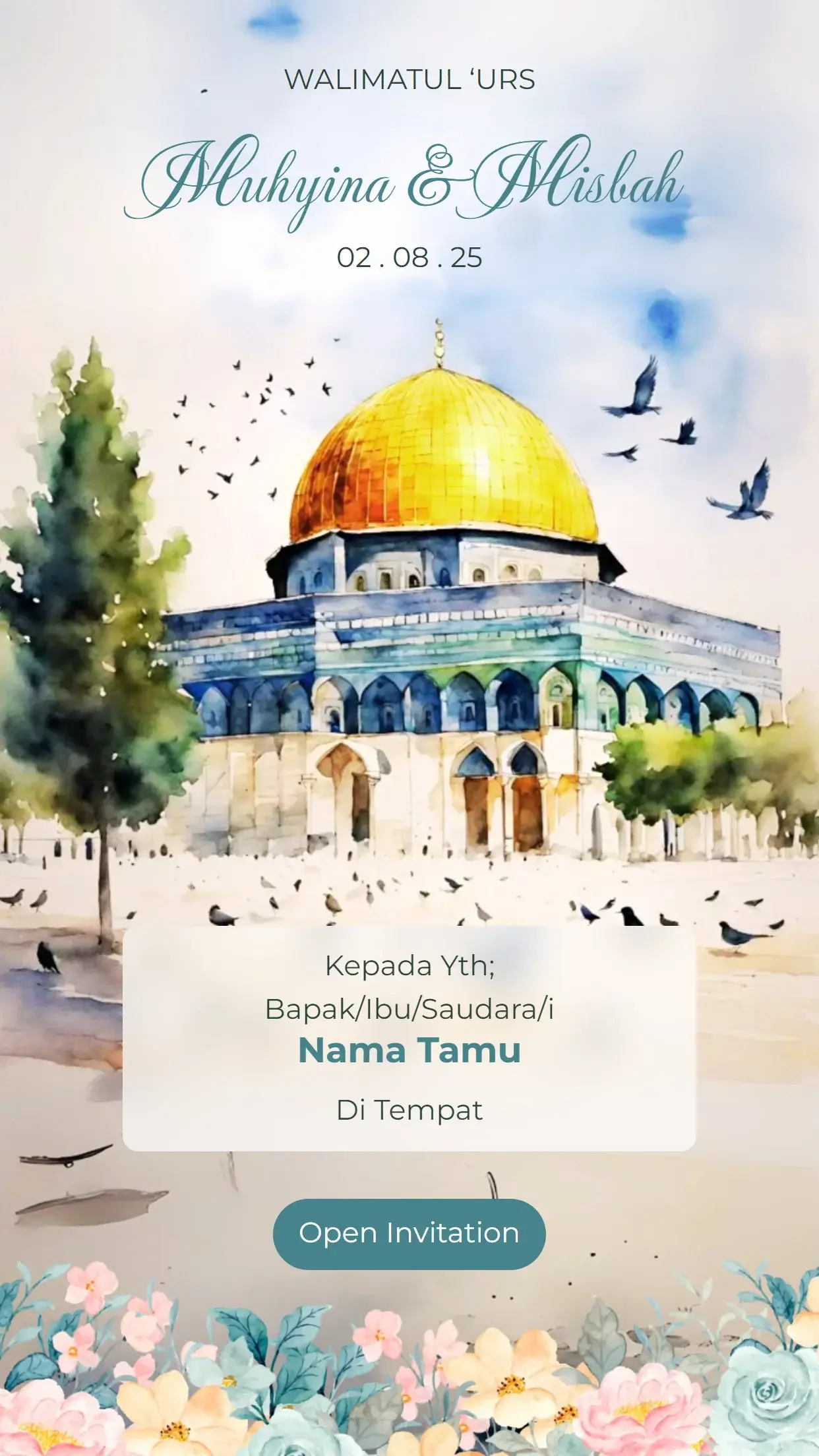 Wedding - Beautiful Aqsa