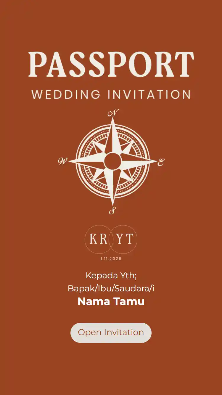 wedding - Brown Passport